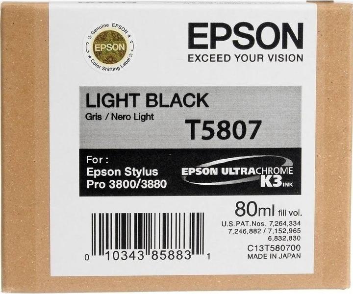 Actual product image Epson T5807 (FC)