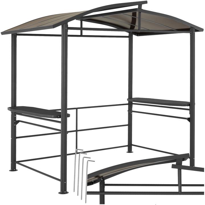 tectake Grillpavillon Asado (240 cm, 150 cm)