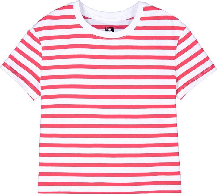 La Redoute Collections T-Shirt mit rundem Ausschnitt und Streifenmuster (140)