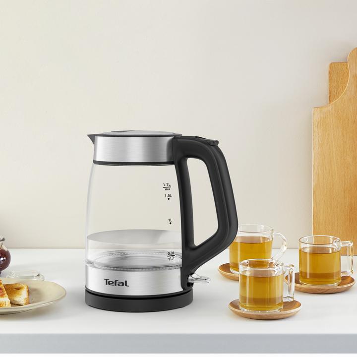 Produktbild Tefal Wasserkocher Glaskessel (KI605830) (1.70 l, EU-Stecker)