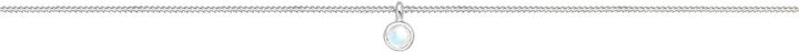 Immagine prodotto Elli Girocollo, collana di pietre preziose (Pietra lunare, Argento 925, 36 cm)