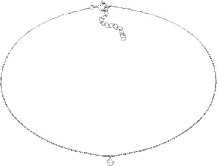 Immagine prodotto Elli Girocollo, collana di pietre preziose (Pietra lunare, Argento 925, 36 cm)