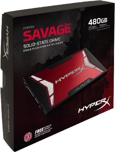 Image du produit HyperX Savage (480 Go, 2.5")