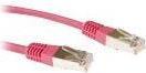 Actual product image Red 20 meter F/UTP CAT5E patch cable with RJ45 connectors. Cat6e f/utp lszh red 20.00m (S/UTP, CAT5, 20 m)