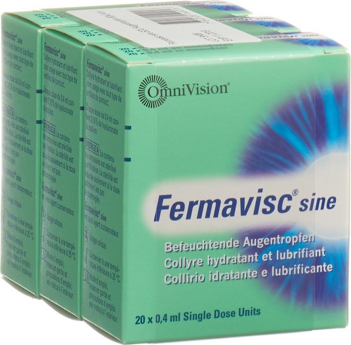 Immagine prodotto OmniVision seno Gtt Opht (24 ml, Fermavisc sine Gtt Opht)