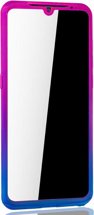 Produktbild König Design Hülle Handy Schutz für Xiaomi Mi 9 Full Case Cover Displayschutz Tasche 360 Blau (Xiaomi Mi 9)