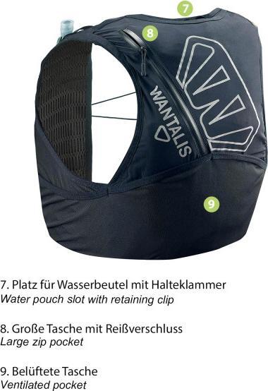 Image du produit Wantalis Gilet d'hydratation Hydrabag Running 8L (8 l)