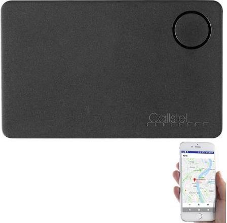 Image du produit Callstel Localisateur de clés 4in1, format carte de crédit, Bluetooth, localisateur GPS, application