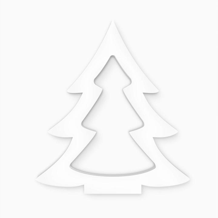 Image du produit Trenddeko Lettre décorative 3D sapin 02 (27 x 30 cm)
