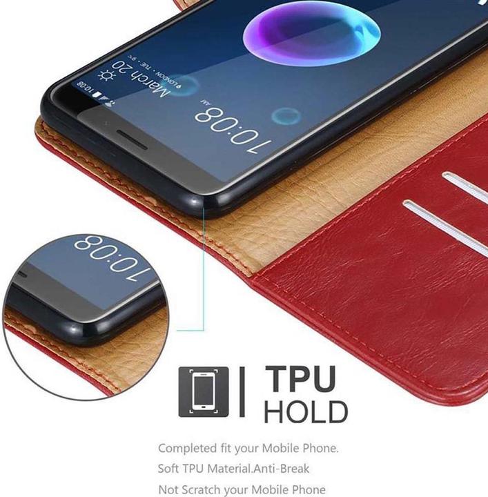 Produktbild Cadorabo Book Luxury Cover (HTC Desire 12)