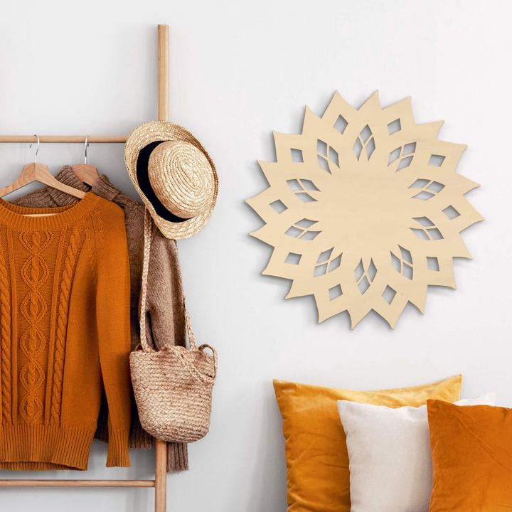 Image du produit Trenddeko Mandala soleil 02 (55 x 55 cm)