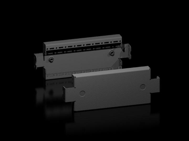 Produktbild Rittal VX 8640.032 VE2ST. VX Sockel-Blende seitlich H100 für T500