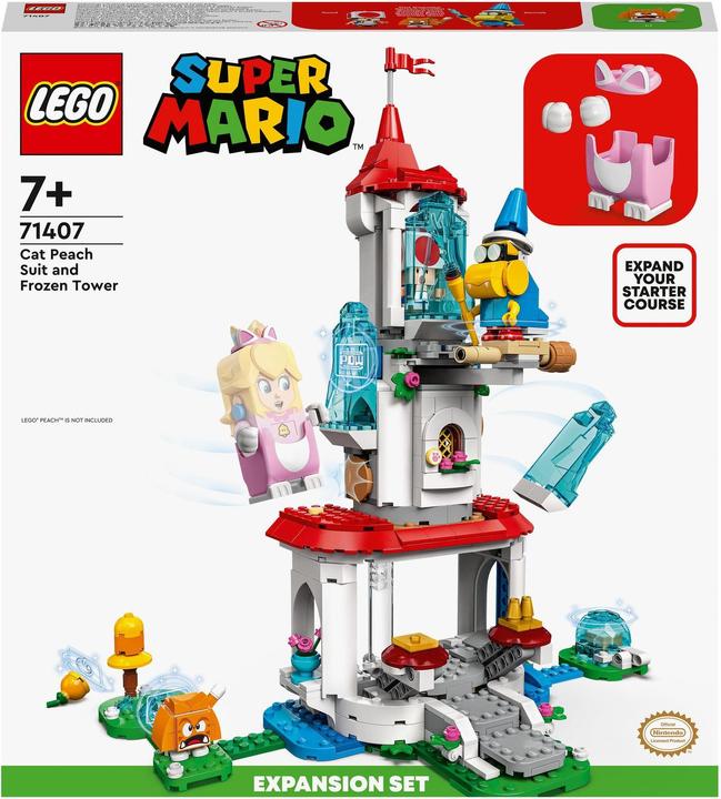 Produktbild LEGO Katzen-Peach-Anzug und Eisturm - Erweiterungsset (71407, LEGO Super Mario)