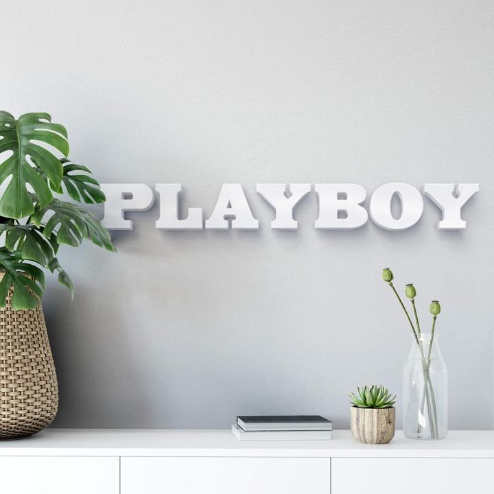 Produktbild Trenddeko 3D Playboy (115 x 15 cm)