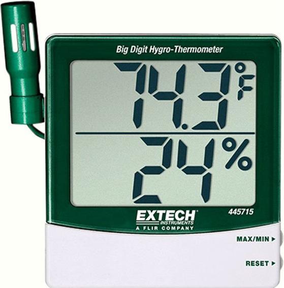 Produktbild Extech Instruments Hygro-Thermometer mit abgesetztem Fühler, 10... 99%, -10... 60°C (Thermometer)