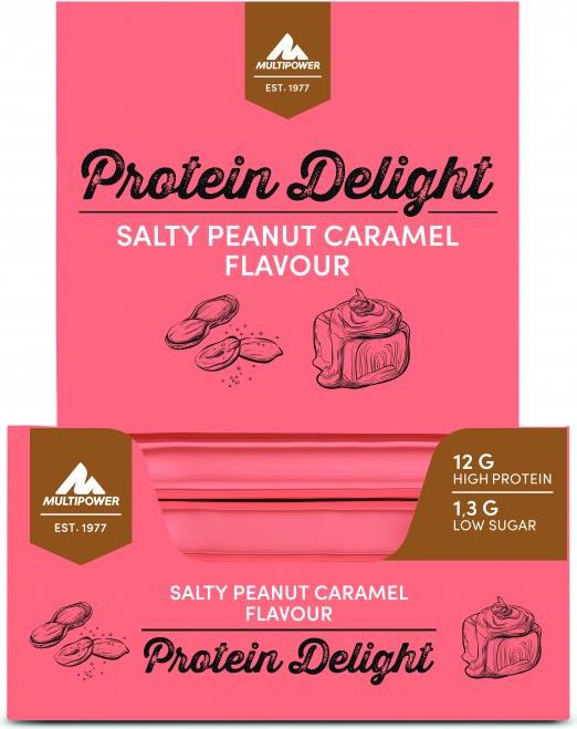 Produktbild Multipower Protein Delight Salty Peanut Caramel (18x35g) (Salty Peanut Caramel, 1 Stk., 35 g)