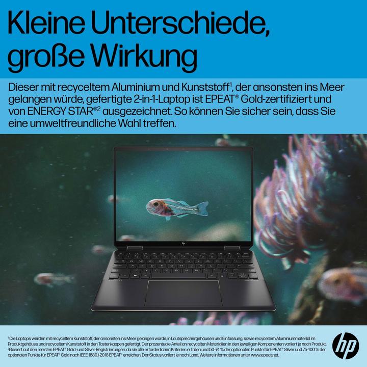 Produktbild HP Spectre x360 14-ef2074ng (13.50", Intel Core i7-1355U, 16 GB, 1000 GB, DE)