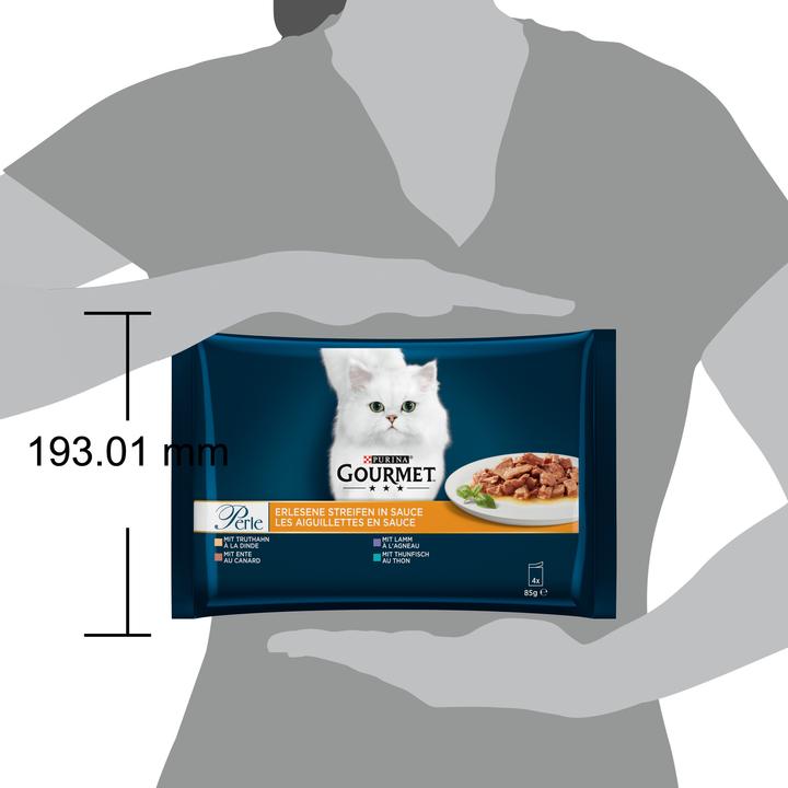 Immagine prodotto Gourmet Strisce squisite di perle (Adulto, 4 pz., 85 g)