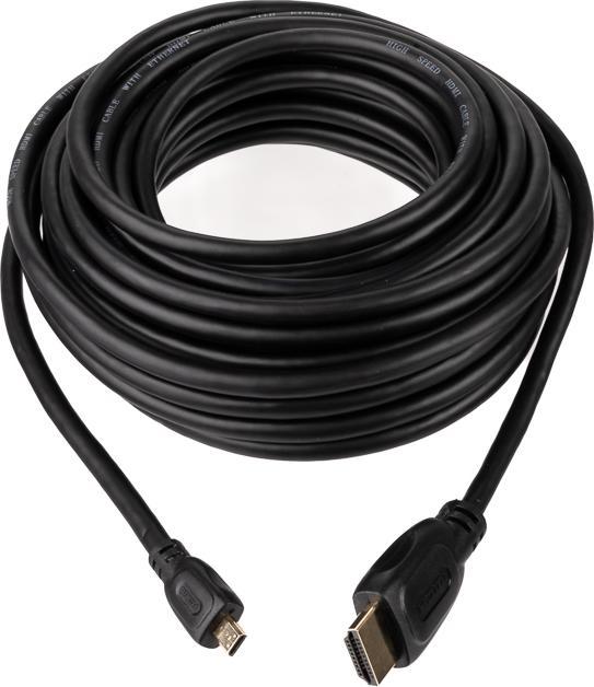 Image du produit Caruba Câble HDMI mâle micro HDMI mâle (sans chipset) 10 mètres (10 m, HDMI)