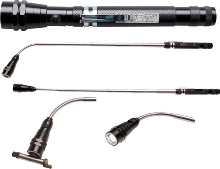 Produktbild BGS Ausziehbare LED-Leuchte mit Magnetheber "2-IN-1"