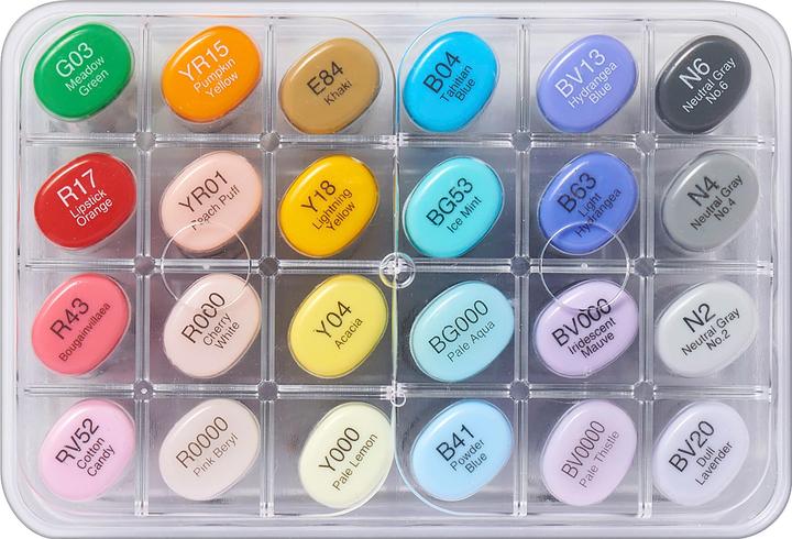 Image du produit Copic Manga Illustration (Multicolore, 3 mm, 24 x)