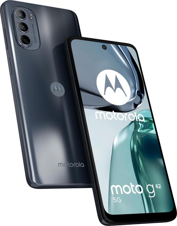 Motorola Moto G62 5G (128 GB, Midnight Grey, 6.50", Dual SIM, 50 Mpx, 4G)