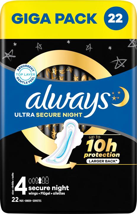 Actual product image Always Ultra Night (22 x)