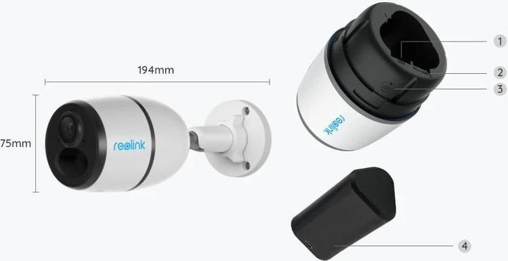 Immagine prodotto Reolink Go Series G330-4MP (2560 x 1440 Pixels)