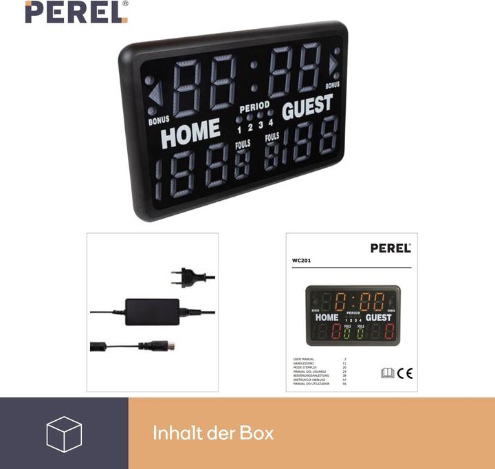 Produktbild Perel Anzeigetafel/Sporttimer