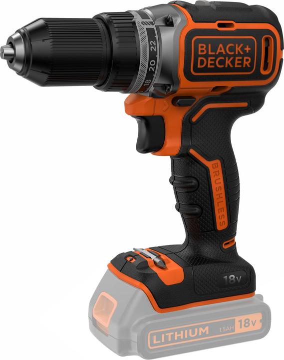Produktbild Black & Decker AkkuBohrschrauber BL186NXJ, 18.0V (Akkubetrieb)
