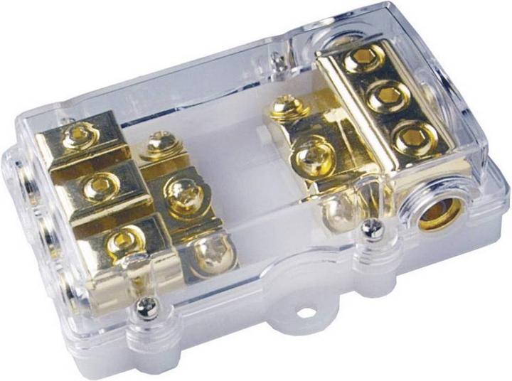 Produktbild Sinuslive Car HiFi Mini ANL Sicherungshalter Sinus Live 3/3 Sicherungsverteilerblock (80 A)