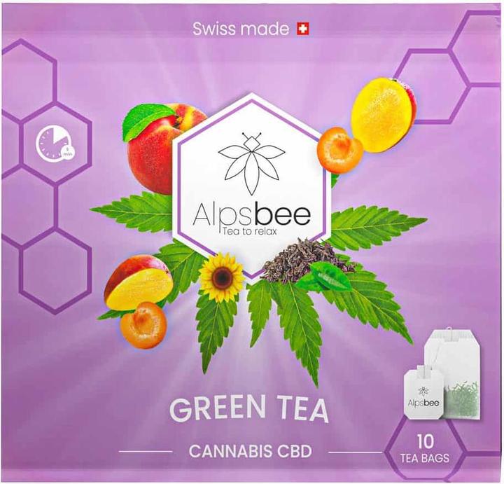 Produktbild AlpsBee CBD Green Tea (28 g)