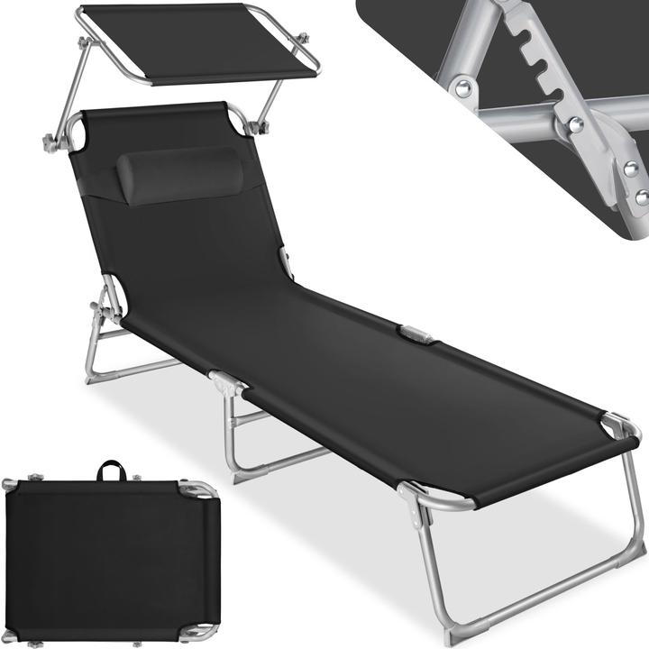 tectake Gartenliege (190 cm)