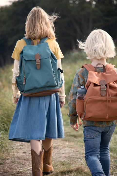 Actual product image Sebra Junior backpack spruce green