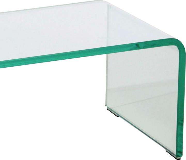 Produktbild Bhp TV-Aufsatz Glas Hagen 90cm klar (90 x 25 x 20 cm)