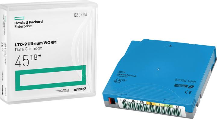 Produktbild HPE LTO-9 RW Custom Label 20 (LTO-1 Ultrium, 45000 GB)