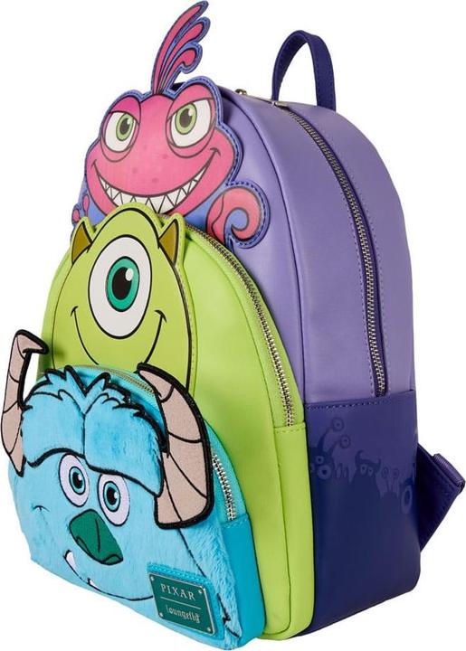 Image du produit Loungefly Disney Pixar Monsters INC Mike Sully and Randall backpack 31cm
