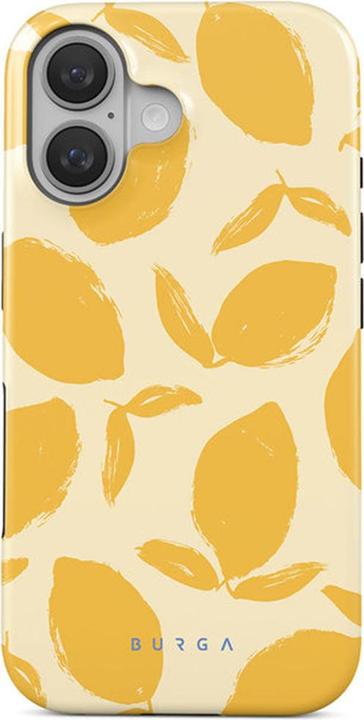 Burga Lemon Tart Stoer Magsafe Hoesje Voor iPhone 16 Plus (Apple iPhone 16 Plus)