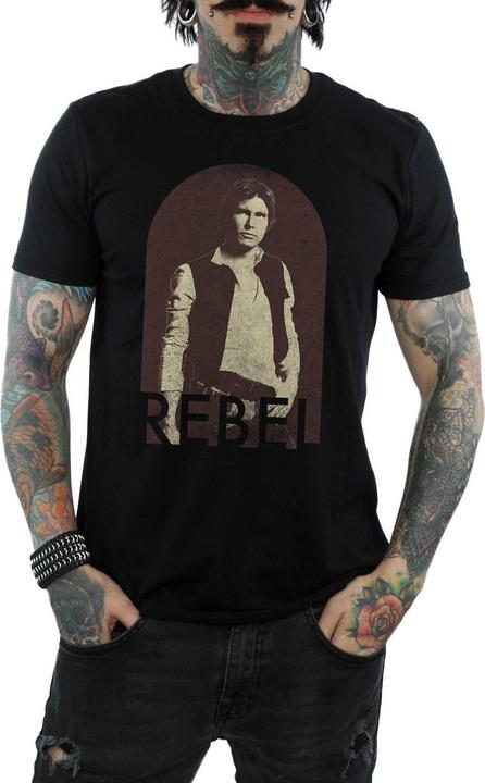 Immagine prodotto Star Wars Han Solo Rebel Maglietta Uomo (XL)