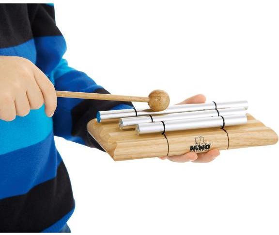 Actual product image Meinl Klangstäbe Nino 580 Energy Chimes 3 Töne mit Tuch (Percussion)
