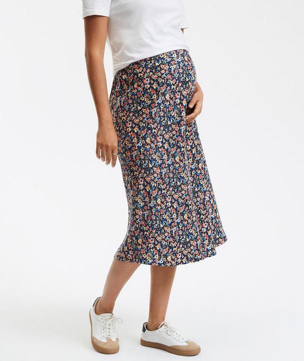 Produktbild La Redoute Collections Umstandsrock aus gemustertem Satin (42)