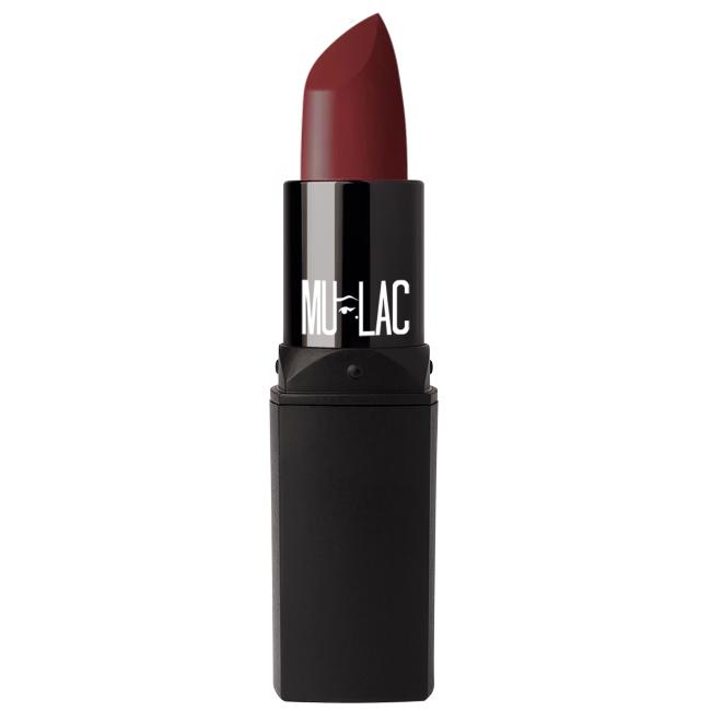 Actual product image Mulac Matte Lipstick 61 Dark Heart - A Bold And Long-Lasting Matte Lipstick (61 Dark Heart)