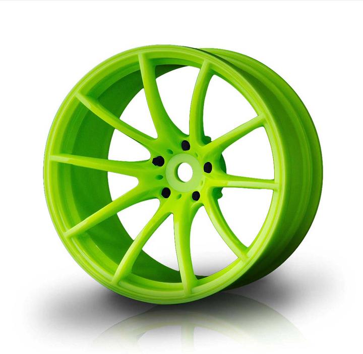 Image du produit MST jante drift g25 vert 4pcs +8mm offset