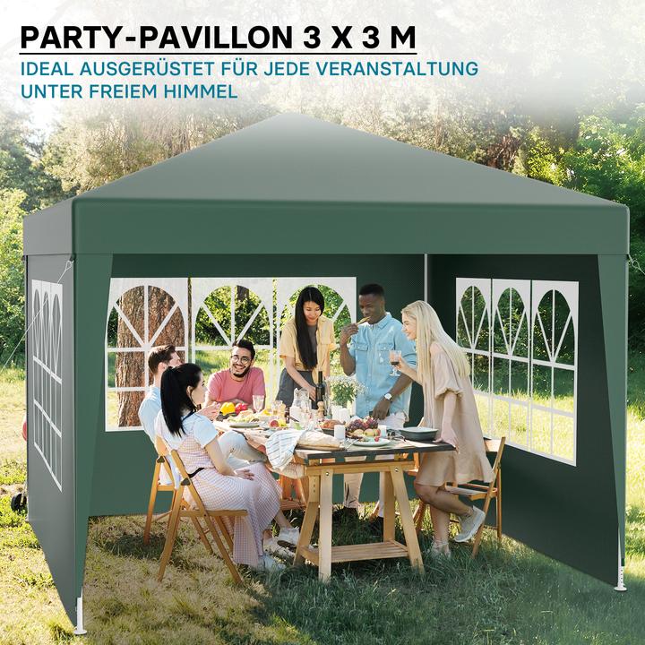 Produktbild Wiltec Pavillon (300 cm, 300 cm)
