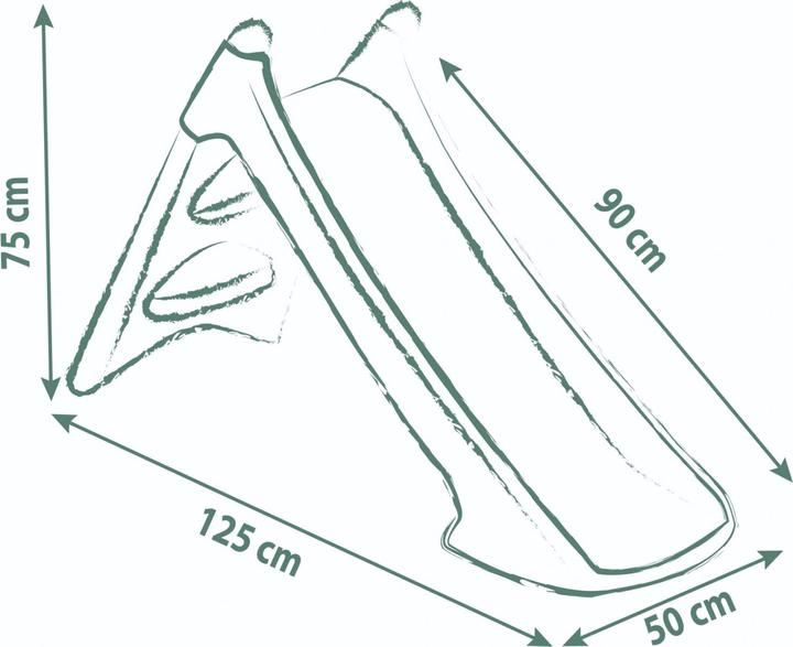 Actual product image Smoby Life slide XS