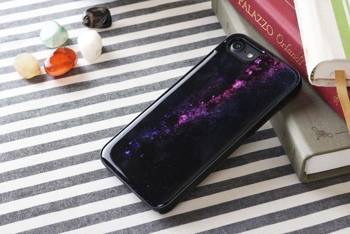 Produktbild Ikins case for Apple iPhone 8/7 milky way black (Apple iPhone 8)