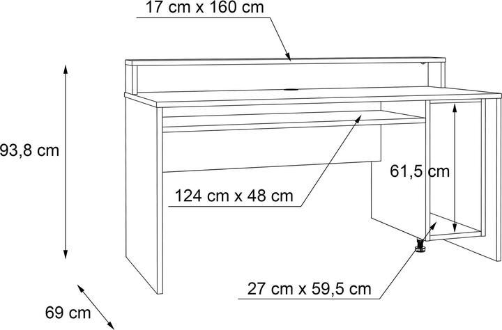 Actual product image Möbel-Eins Tezo