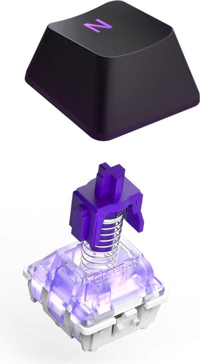 Productafbeelding NZXT Toetsb. Functie2 Grote zwarte KB-001NB-NL (NL, Bedraad)