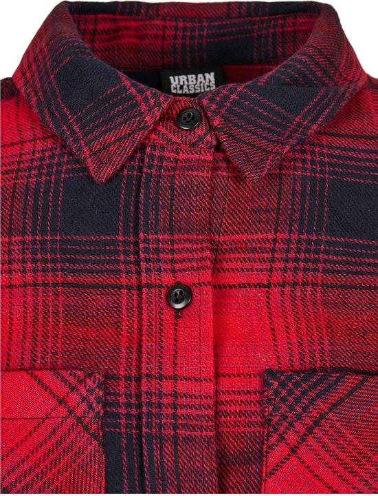 Urban Classics Ladies Check Shirt Dress