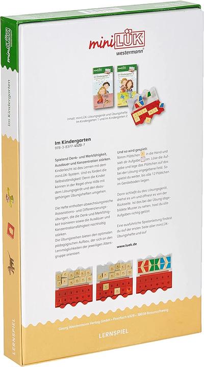 Produktbild miniLÜK Set - Im Kindergarten